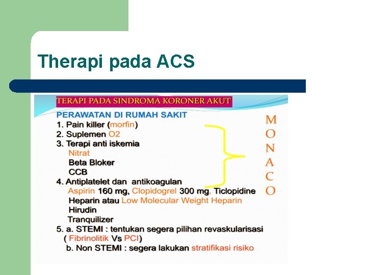 Therapi pada ACS 