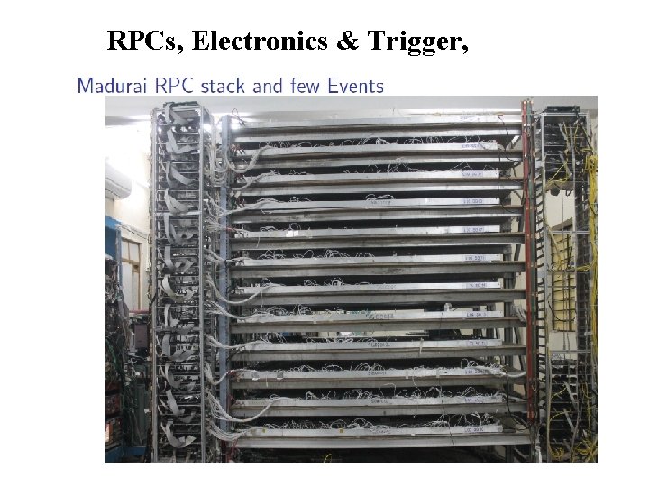 RPCs, Electronics & Trigger, DAQ 