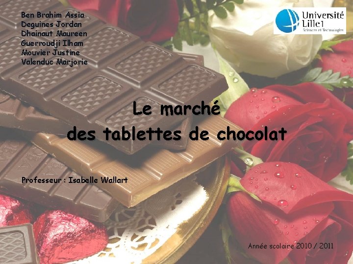 Ben Brahim Assia Deguines Jordan Dhainaut Maureen Guerroudji Ilham Mouvier Justine Valenduc Marjorie Le