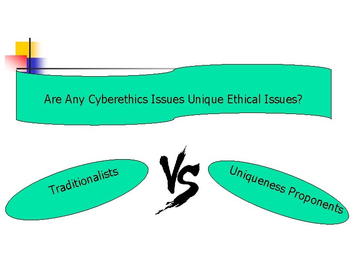 Are Any Cyberethics Issues Unique Ethical Issues? ts s i l a n o Are Any Cyberethics Issues Unique Ethical Issues? ts s i l a n o