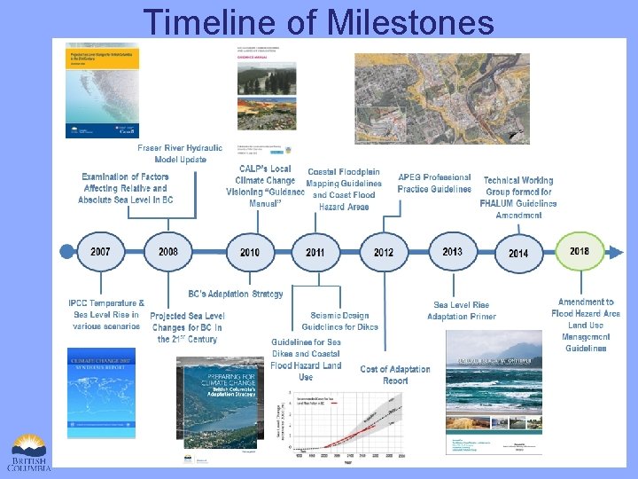 Timeline of Milestones 