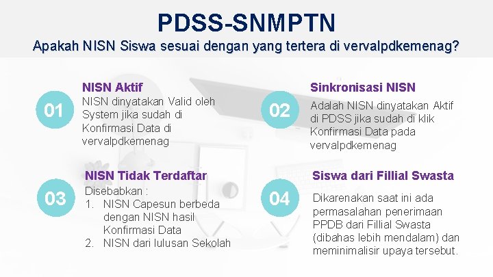 Problematika Sinkronisasi Pengajuan Data Siswa Bidikmisi Ke Snmptn