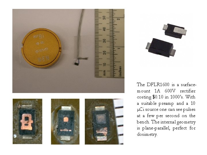 The DFLR 1600 is a surfacemount 1 A 600 V rectifier costing $0. 10 The DFLR 1600 is a surfacemount 1 A 600 V rectifier costing $0. 10