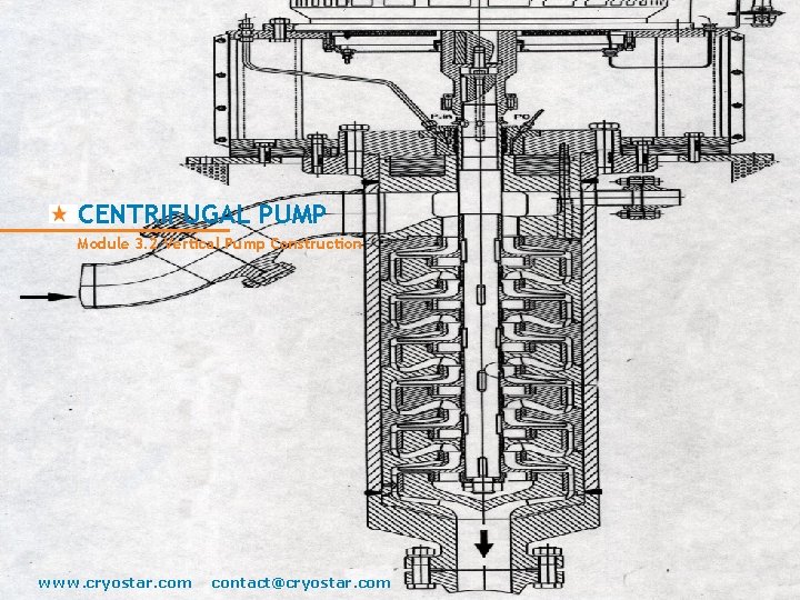 Module 3. 2 Vertical Pump Construction CENTRIFUGAL PUMP Module 3. 2 Vertical Pump Construction