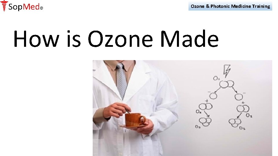 Sop. Med© Ozone & Photonic Medicine Training How is Ozone Made 