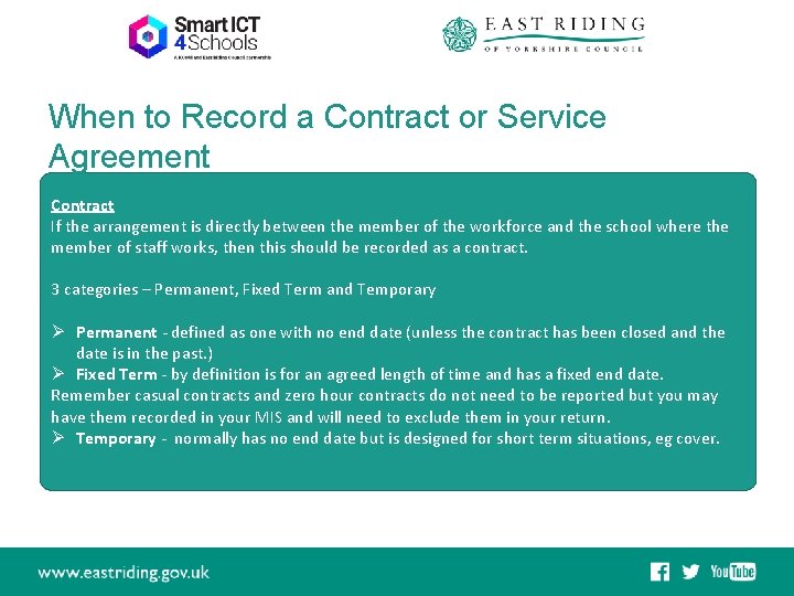 When to Record a Contract or Service Agreement Contract If the arrangement is directly