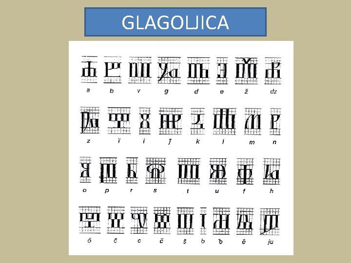 GLAGOLJICA 