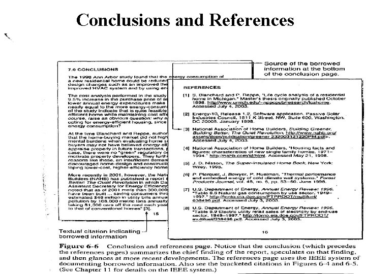 Conclusions and References 