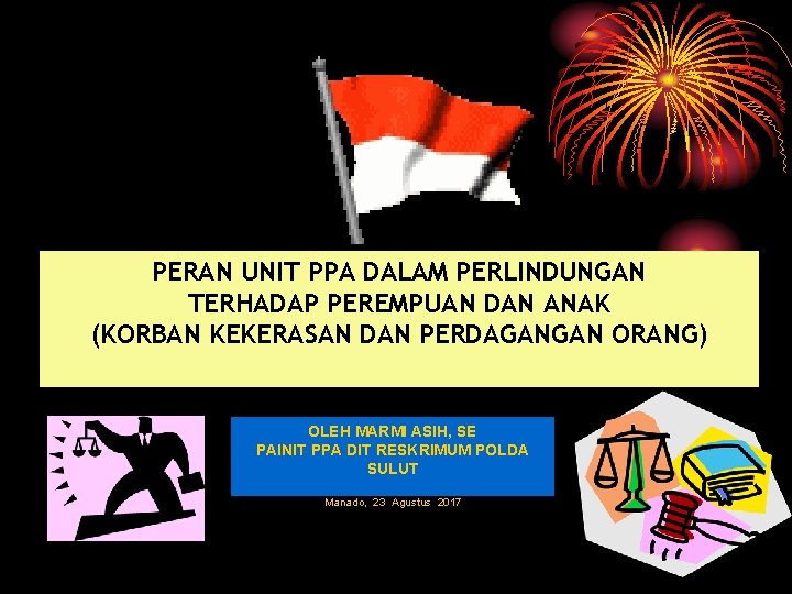 PERAN UNIT PPA DALAM PERLINDUNGAN TERHADAP PEREMPUAN DAN ANAK (KORBAN KEKERASAN DAN PERDAGANGAN ORANG) PERAN UNIT PPA DALAM PERLINDUNGAN TERHADAP PEREMPUAN DAN ANAK (KORBAN KEKERASAN DAN PERDAGANGAN ORANG)