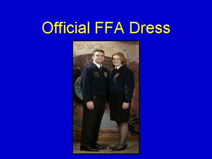 Official FFA Dress 