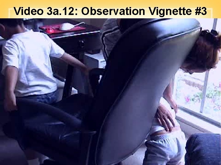Video 3 a. 12: Observation Vignette #3 