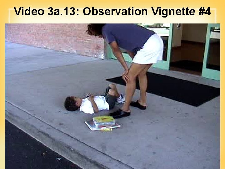 Video 3 a. 13: Observation Vignette #4 