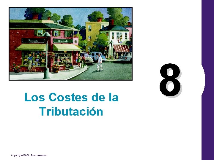 Los Costes de la Tributación Copyright© 2004 South-Western 8 
