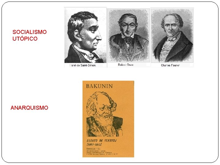 SOCIALISMO UTÓPICO ANARQUISMO 