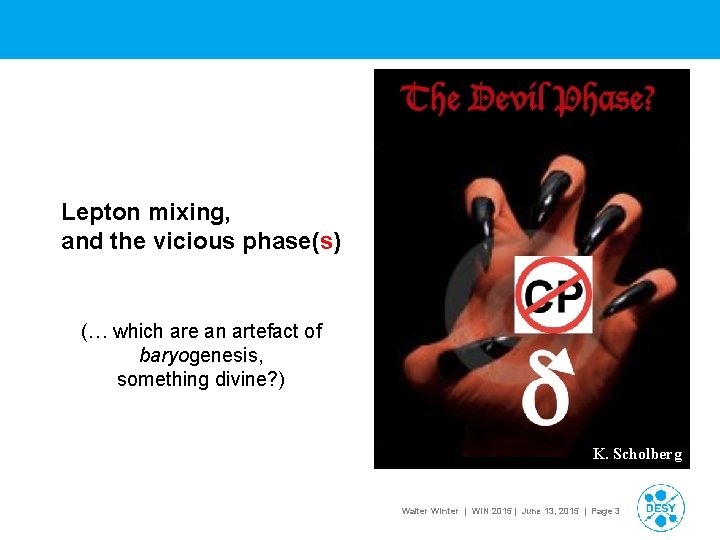 Lepton mixing, and the vicious phase(s) (… which are an artefact of baryogenesis, something