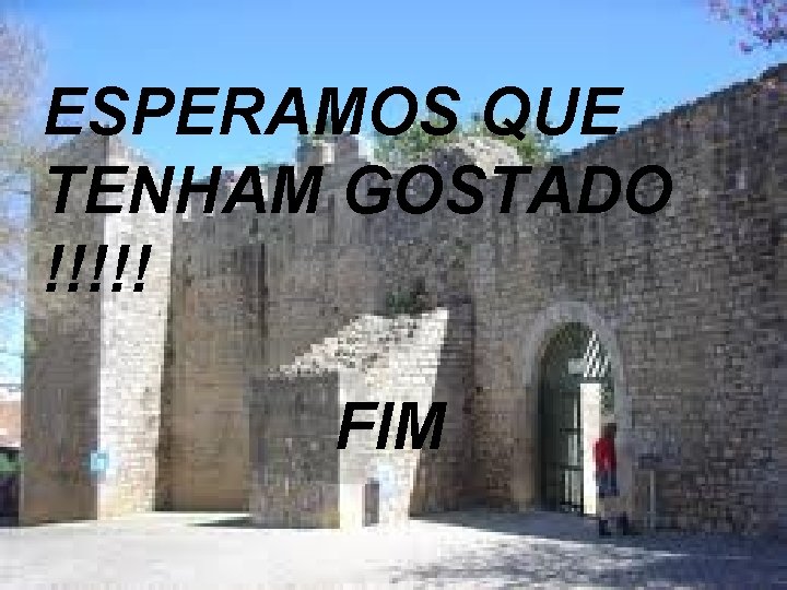 ESPERAMOS QUE TENHAM GOSTADO !!!!! FIM ESPERAMOS QUE TENHAM GOSTADO !!!!! FIM
