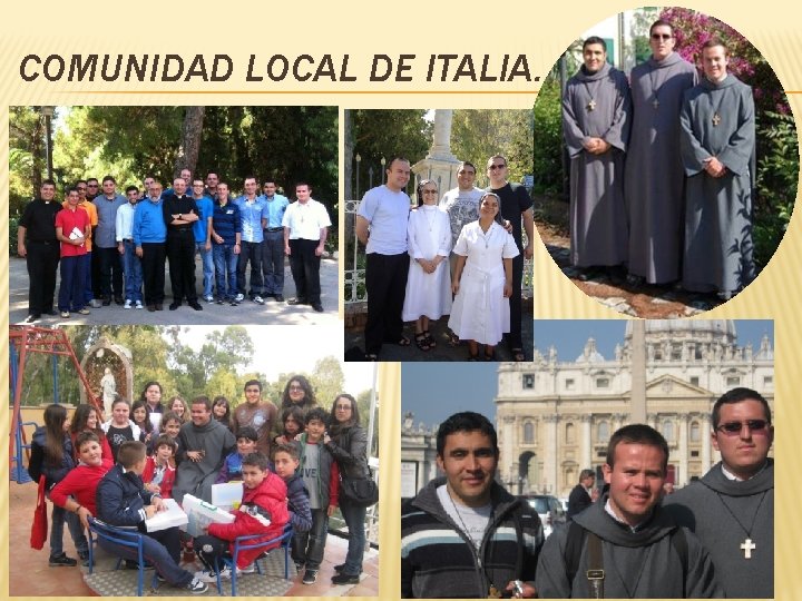 COMUNIDAD LOCAL DE ITALIA. 