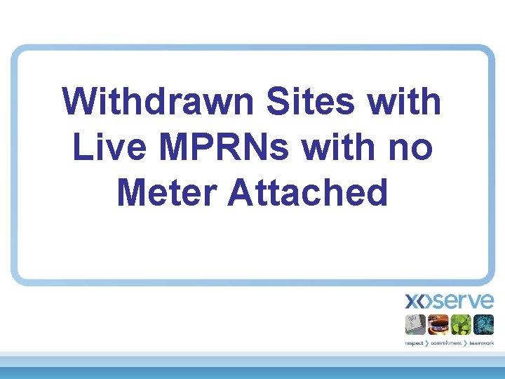 Withdrawn Sites with Live MPRNs with no Meter Attached 