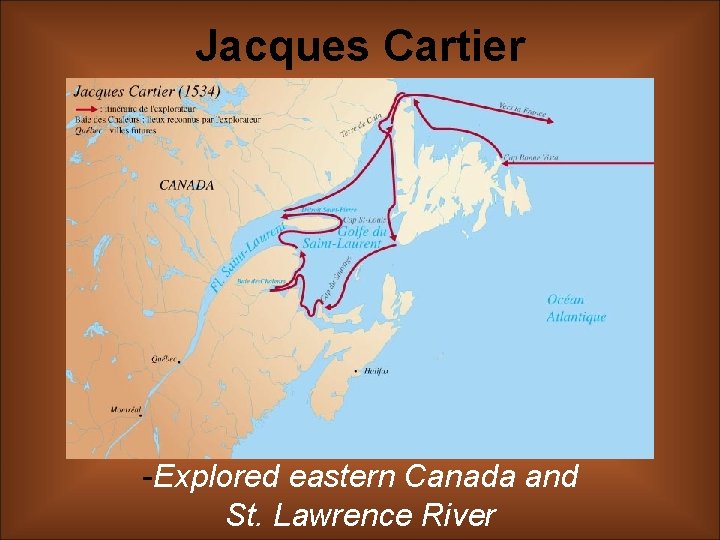 Explorers Of North America Background Information In The