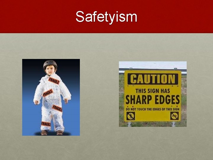 Safetyism 