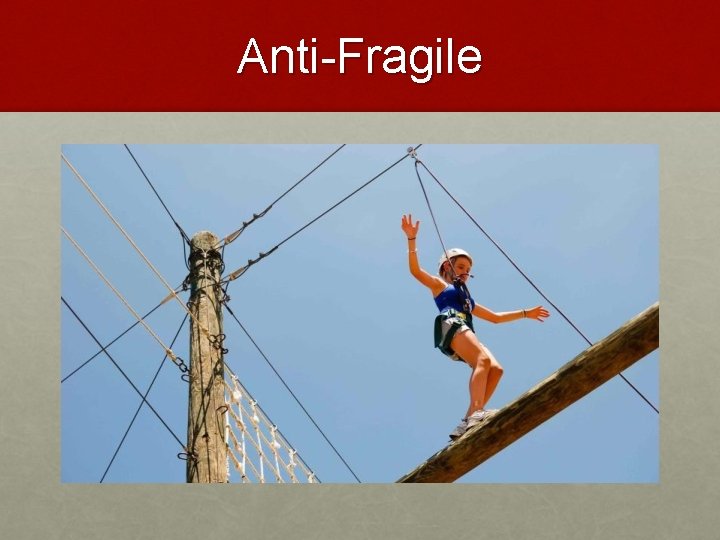 Anti-Fragile 