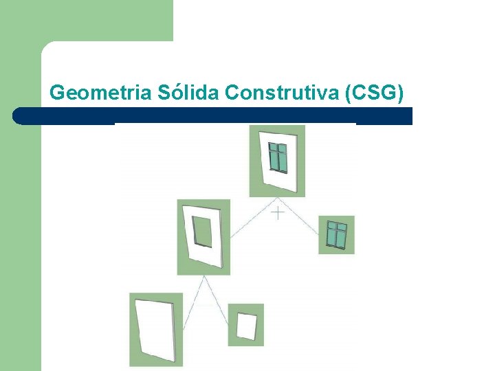 Geometria Sólida Construtiva (CSG) 