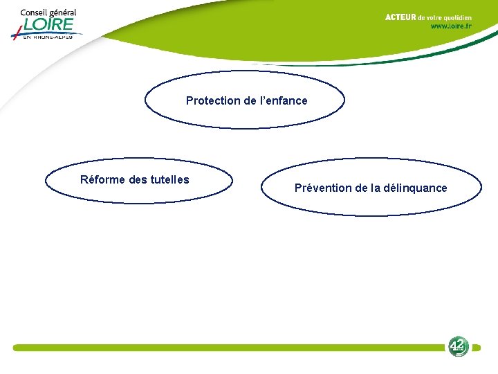 Protection de l’enfance Réforme des tutelles Prévention de la délinquance 