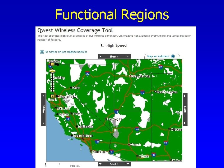 Functional Regions Functional Regions