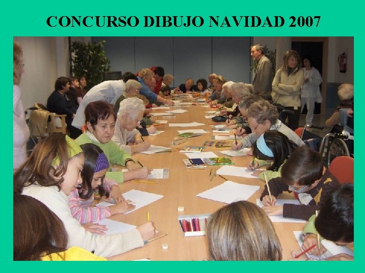 CONCURSO DIBUJO NAVIDAD 2007 