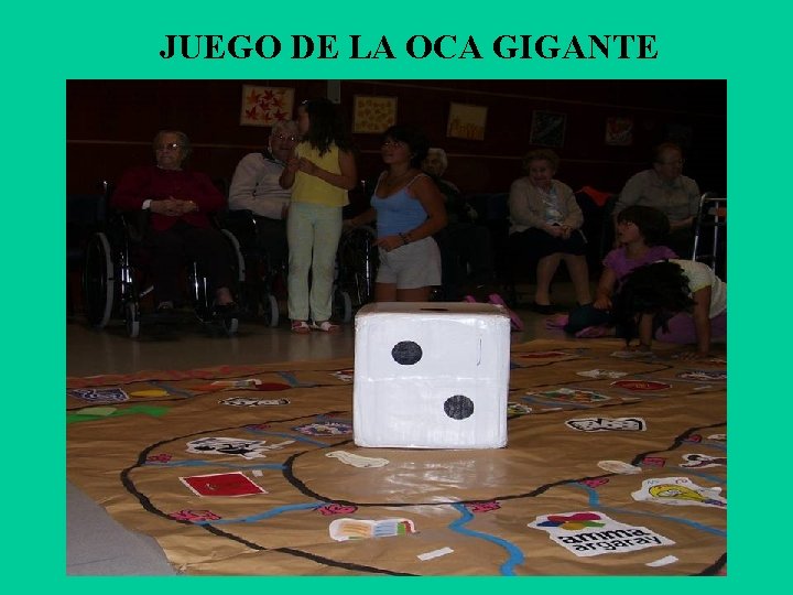 JUEGO DE LA OCA GIGANTE 