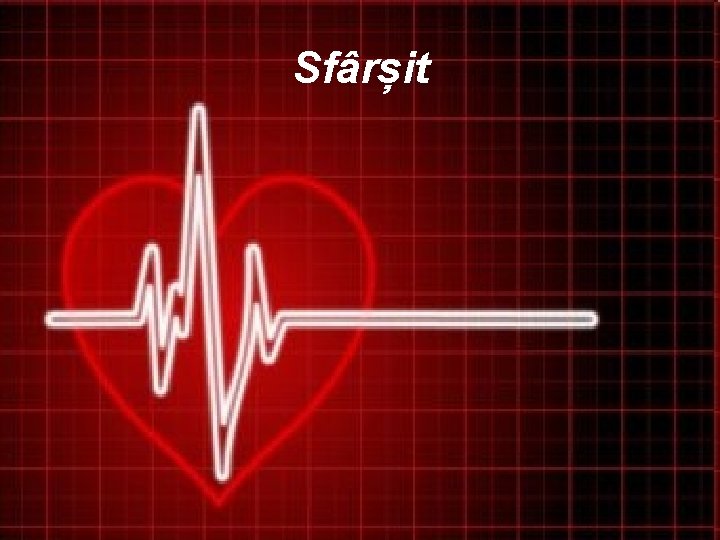 Sfârșit Sfârșit