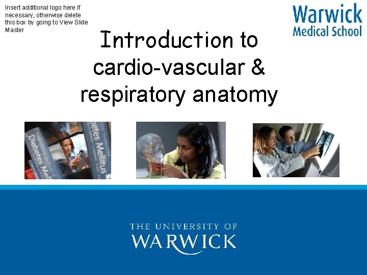 Insert additional logo here if necessary, otherwise delete this box by going to View