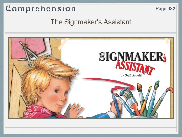 Page 332 The Signmaker’s Assistant 