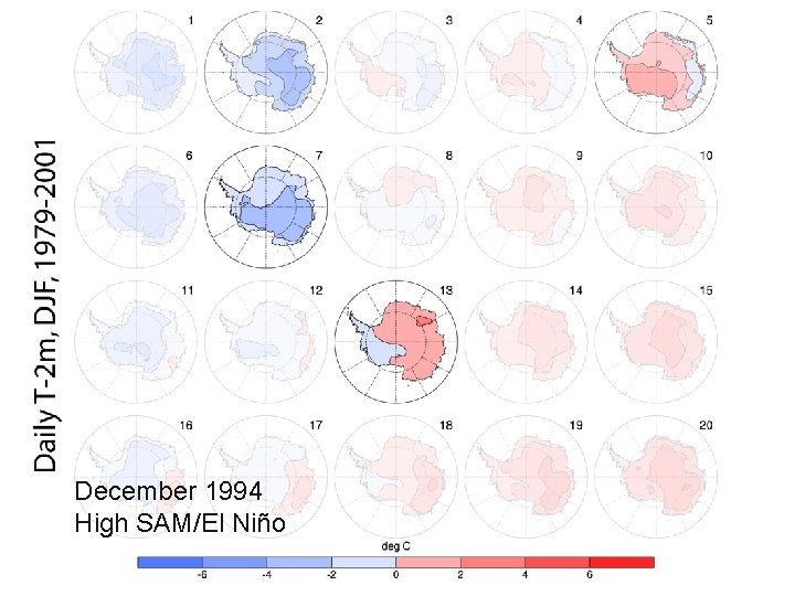 December 1994 High SAM/El Niño 