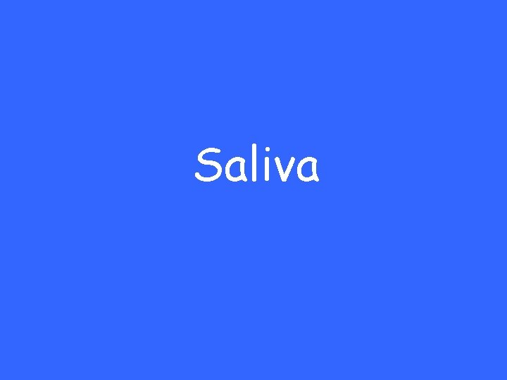 Saliva 