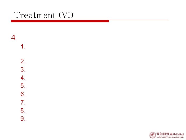 Treatment (VI) 4. Class I Indication for Invasive Strategy 1. Recurrent angina at rest/low-level