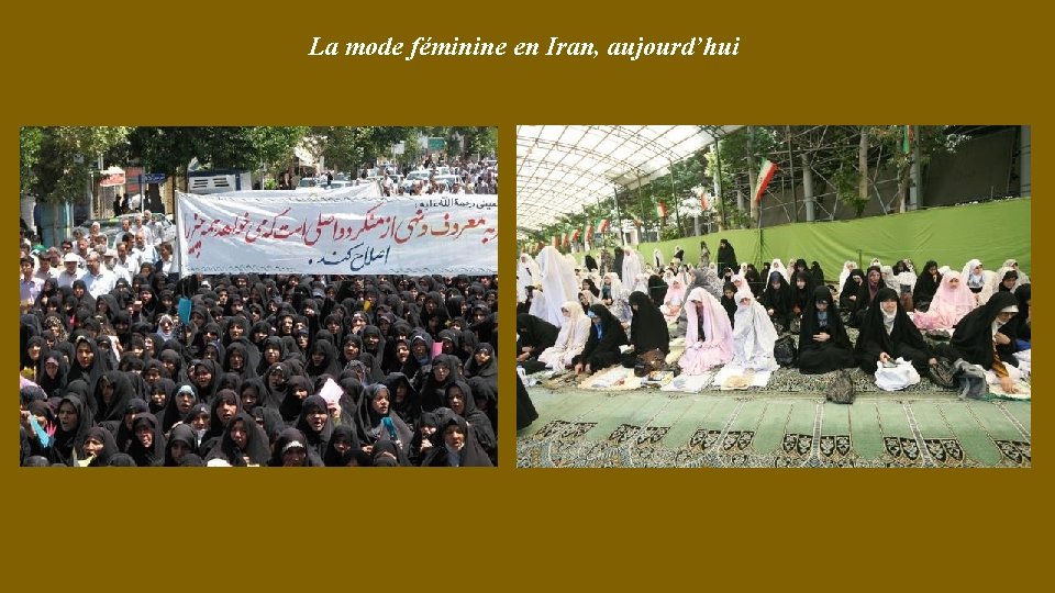 La mode féminine en Iran, aujourd’hui 