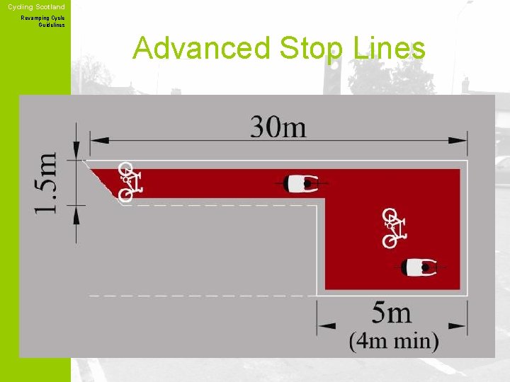 Cycling Scotland Revamping Cycle Guidelines Advanced Stop Lines 