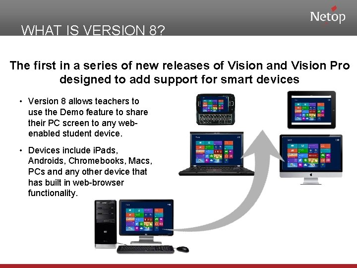 WHAT IS VERSION 8? The first in a series of new releases of Vision