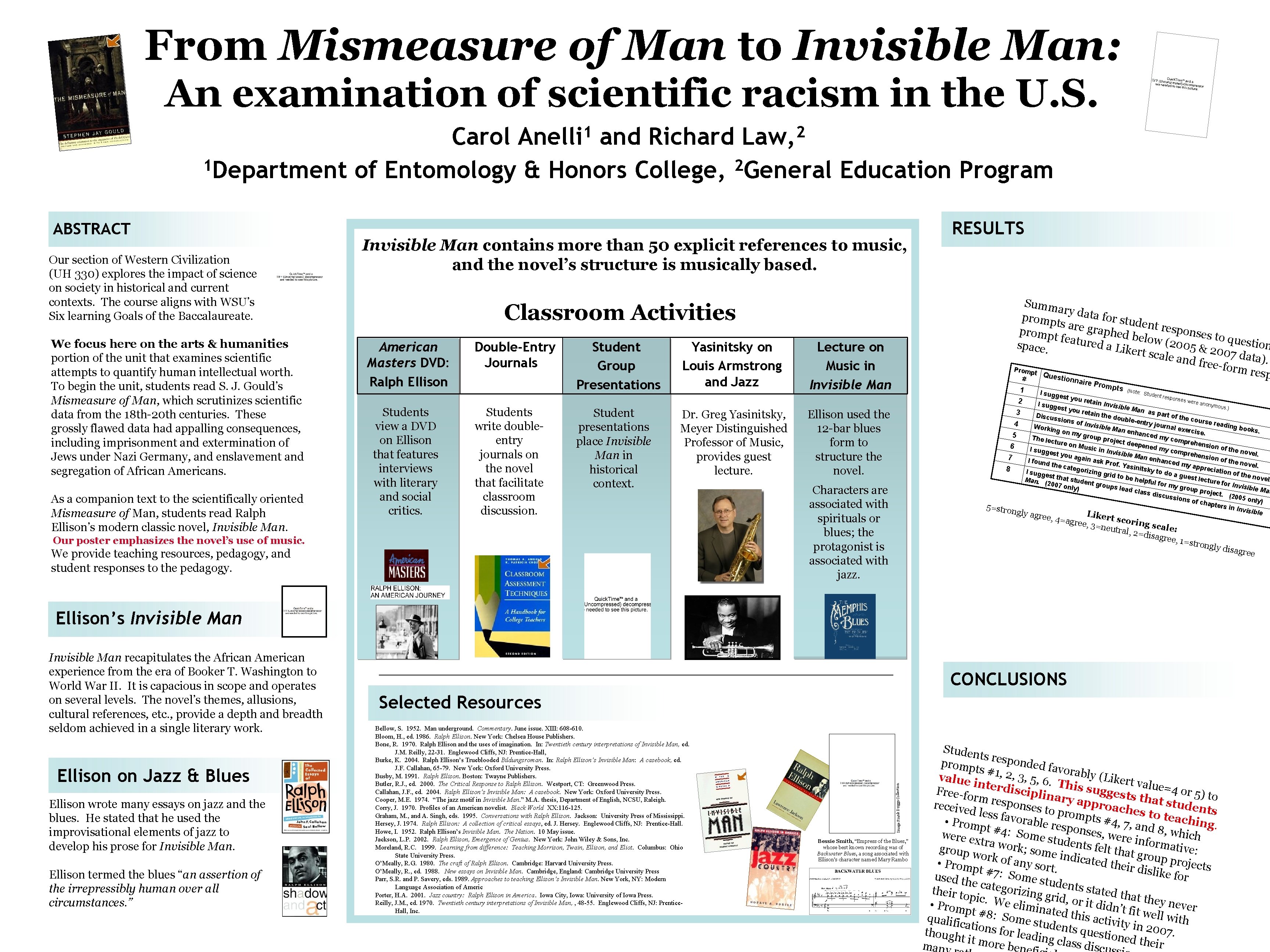 From Mismeasure of Man to Invisible Man: An examination of scientific racism in the