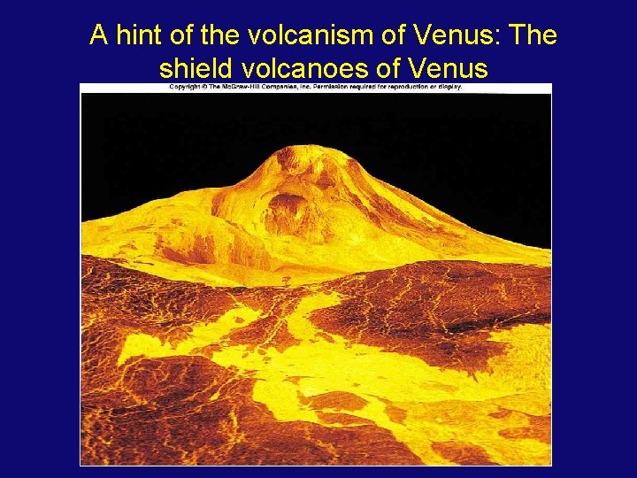 A hint of the volcanism of Venus: The shield volcanoes of Venus 