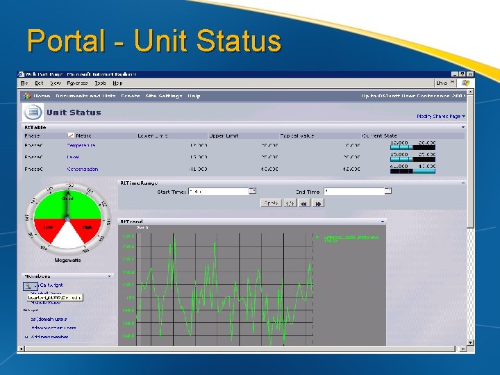 Portal - Unit Status 