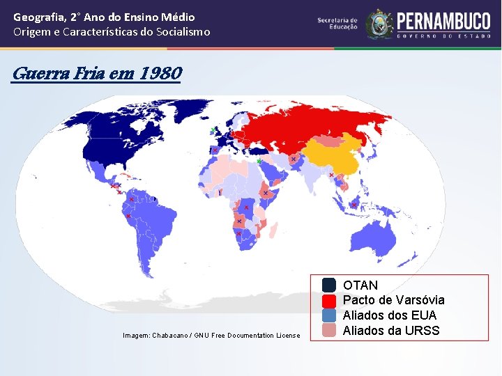 Geografia, 2° Ano do Ensino Médio Origem e Características do Socialismo Guerra Fria em Geografia, 2° Ano do Ensino Médio Origem e Características do Socialismo Guerra Fria em