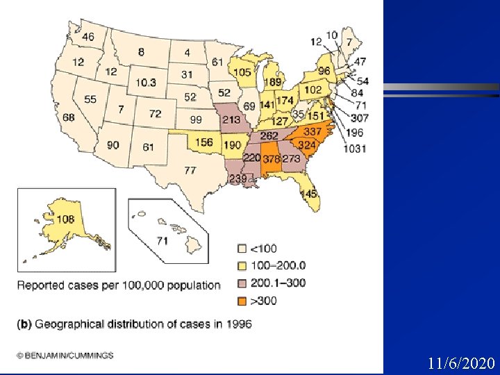 23 Gonorrhea in USA 11/6/2020 