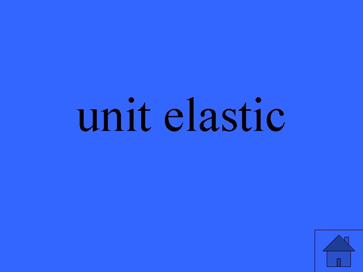 unit elastic 