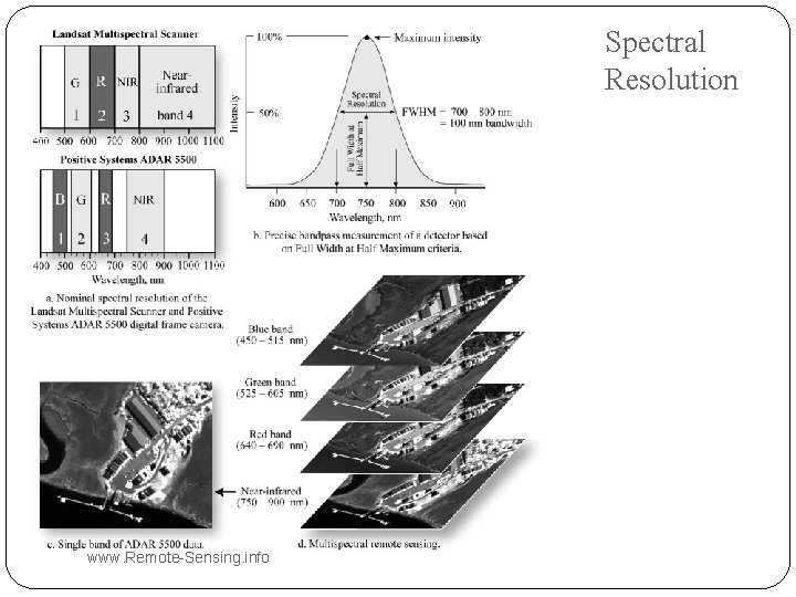 Spectral Resolution www. Remote-Sensing. info 