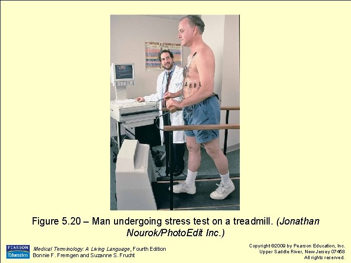 Figure 5. 20 – Man undergoing stress test on a treadmill. (Jonathan Nourok/Photo. Edit
