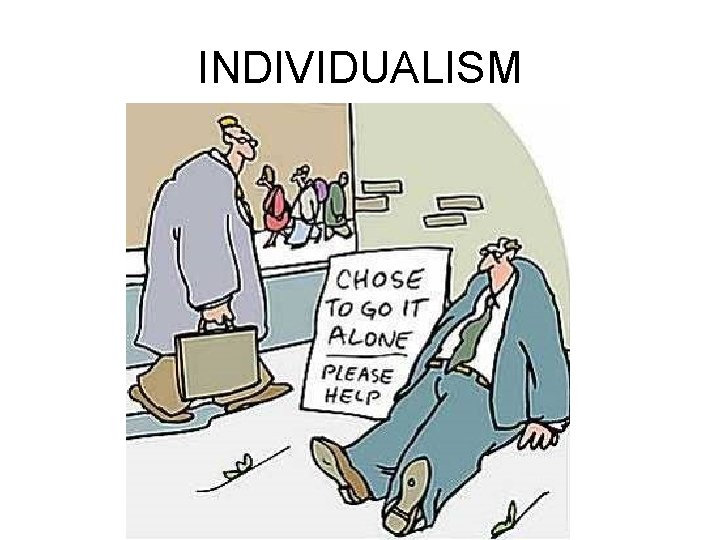 INDIVIDUALISM 