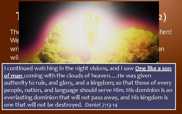 The Victorious Life (Lk. 18: 31 -32) Then He took the Twelve aside and The Victorious Life (Lk. 18: 31 -32) Then He took the Twelve aside and