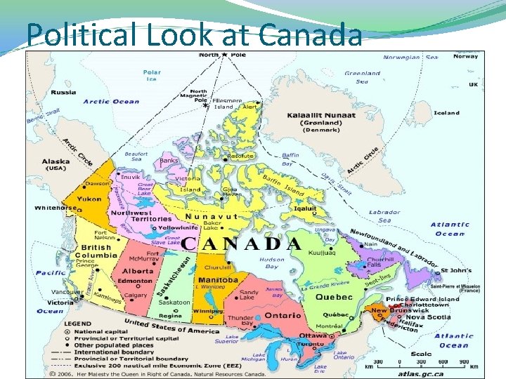 Political Look at Canada 
